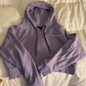 Alphalete cropped hoodie